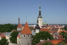 Tallinn, Blick auf die Altstadt