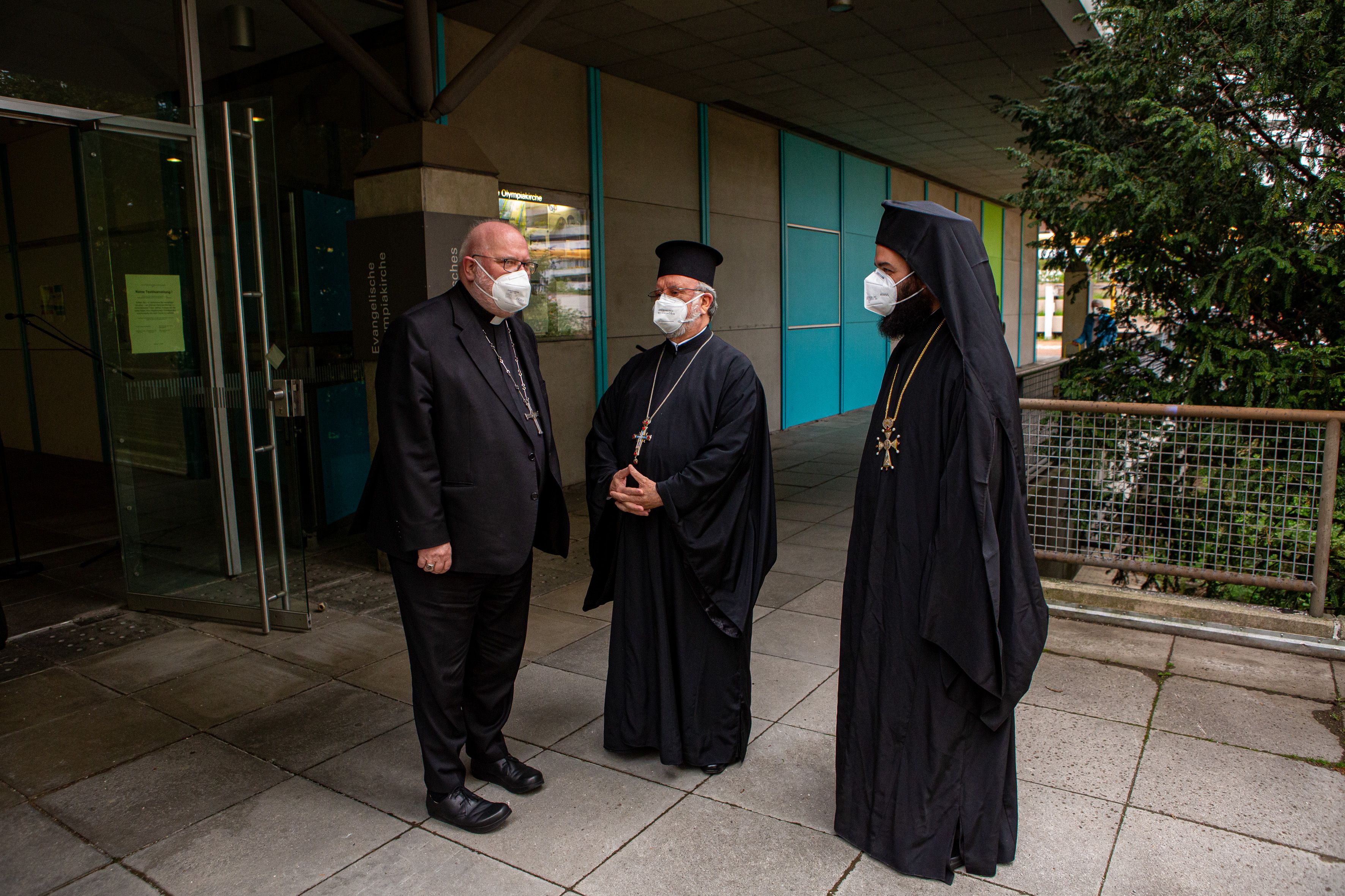 Kardinal und Vertreter der orthodoxen Kirche