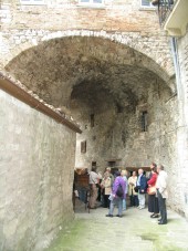 Gubbio - mittelalterliches Gewölbe
